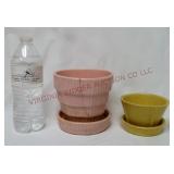 Vintage McCoy Pottery Planters ~ 2