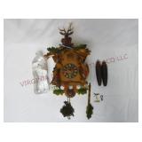 Vintage German Cuckoo Clock w/ Weights