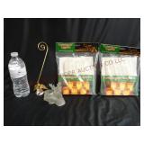 Luminary Candles, Candle Snuffer & Candleholder