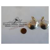 Rolf & Andrea Ludden Sterling Huggie Earrings