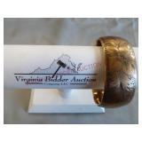 Vintage C.T. 1/20 12KT GF Hinged Bangle Bracelet