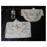 Vintage Hand Stitched Linens ~ 4 Pieces