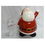 Santa Claus Cookie Jar ~ Dishwasher Microwave Safe