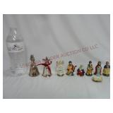 Silver Plate Bells & Mini Nativity Set
