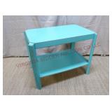 Vintage Painted Two-Tier Accent / Side Table