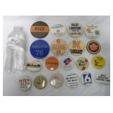 Vintage Advertising Pinback Buttons ~ 19