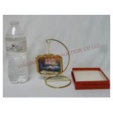 Victorian Christmas II Kinkade Ornament w Stand