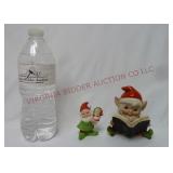 Vintage Homco Porcelain Elf Ornament & Figurine