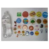 Vintage Pinback Buttons & Hat Pins