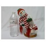 2002 Annalee Snowman & Baby ~ 9" tall