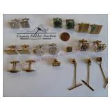 Vintage Cuff Links & Tie Pins / Tacks