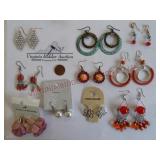 Fashion Jewelry ~ Earrings ~ Lot of 10