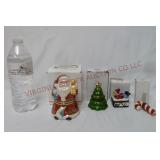 Musical Santa & Hinged Lid Trinket Boxes
