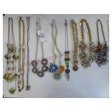 Fashion Jewelry ~ Necklaces ~ Lot of 10
