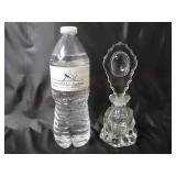 Vintage Perfume Bottle w Ground Glass Stopper
