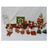 Vintage Flocked Ornaments, Present Garland & More!