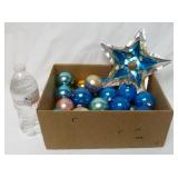 Aluminum Reflector Star Topper & Ball Ornaments