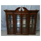 Display China Cabinet wGlass Shelves ~ Top Only
