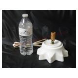 Vintage White Ceramic Tree Base