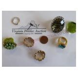 Fashion Jewelry ~ Rings ~ Lot of 7