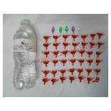 Christmas Tree Lights ~ Bulb & Red Bird Shapes