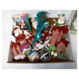 Hallmark Stocking Hanger & Assorted Ornaments