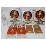 Christmas Drape, Icicles & Stocking Hangers