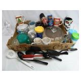 Kitchen ~ Utensils, Mugs, Cups & Casserole Lids