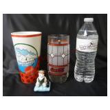 Coca-Cola Coke Ornament, Cup & Glass