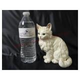 Lefton White Persian Cat Figurine ~ 6.25" tall