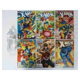 Vintage 1990s ~ X-MEN ~ Marvel Comics ~ Lot of 6