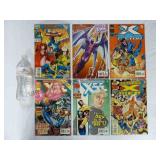 Vintage 1990s ~ X-MEN ~ Marvel Comics ~ Lot of 6