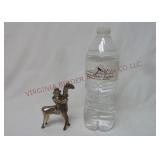 ALVA Museum Replica 4" Solid Metal Man & Giraffe