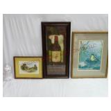 Framed Art / Wall Decor ~ 3 ~ Watercolor & More!!