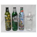 Mountain Dew Metal Bottles w Green Label Art