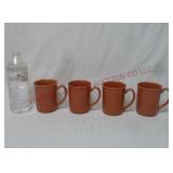Corning Coffee Mugs ~ Set of 4