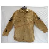 WWII Army Shirt w Patches ~ See Description