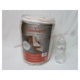 Royalmink & Sherpa Sunbeam Heated Throw ~ 50"x60"