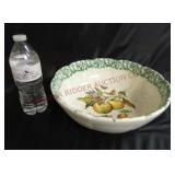 Italian Spongeware Serving Bowl ~ Himark