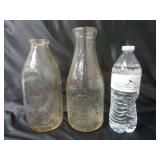 Monticello & Arlington County Dairy Milk Bottles