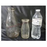 Jennings & Maplelawn Dairy NJ Milk Bottles