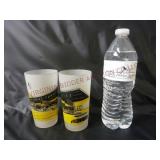 1950s New Jersey Turnpike Frosted Tumblers ~ 2