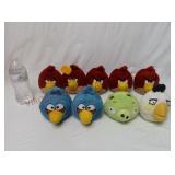 Angry Bird Plush ~ Lot of 9