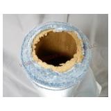 Antique Blue Satin Fabric ~ 47" Wide Partial Roll