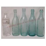 Antique New Jersey NJ Glass Bottles ~ See Descrip