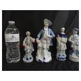 Vintage Blue & White Porcelain Figurines ~ 4