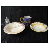 Pier 1 Pasta Bowls & Pitcher ~ See Description