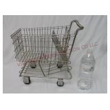 Mini Decorative Grocery Cart ~ 11.5" tall