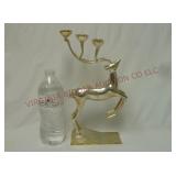 Godinger Silverplate Reindeer / Deer ~ 12" tall