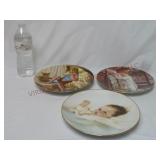 Baby & Children Decorative Plates ~ Lot of 3